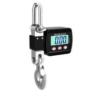 Weight Balance numérique portable suspendue - Balance à crochet avec affichage LCD de capacité for l'agriculture/le transport(Black,60KG)