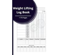Weight Lifting Log Book: Workout and Fitness Tracker for Men and Women | +170 pages