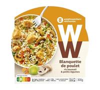 WEIGHT WATCHERS - Blanquette De Poulet Riz Basmati Et Légumes 300G - Lot De 2