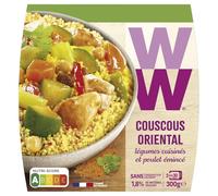 WEIGHT WATCHERS - Couscous Oriental Savoureux, Repas léger et pratique, 300 g - Lot de 3