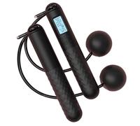 Weighted Jump Rope | TPU, 3.5cm Balls | Electronic Smart Counter For Kids & Adults | Exam Training Skipping Rope (Ball Color May Vary)