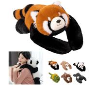 Weighted Plush Animals, The Weighted Animals for Adult, Hugging Pillow for Anxiety Relief & Sleep Support (Red Panda, 45CM)