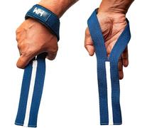Weightlifting House Bleu et Noir Sangle pour Femmes, 24 x 12 x 2 centimetres