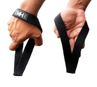 Weightlifting House Sangles de Poignets Musculation, Haltérophilie, Arrachés, Tractions, Soulevés. Bandes Poignets Musculation pour Hommes et Femmes