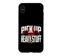 Weightlifting Motivation Pick Up Heavy Stuff Gym Graphic Coque pour iPhone XS Max