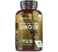 WeightWorld Certifié (Bio) Gingembre 650 mg 90 gélules