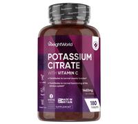WeightWorld Citrate de potassium avec vitamine C 180 comprimés