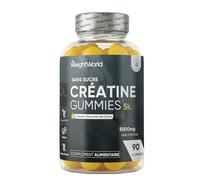 WeightWorld Gommes à la créatine 5000 mg 90 gommes