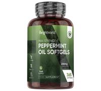 Huile Essentielle Menthe Poivrée 200mg - 365 Gélules Multi-Usages