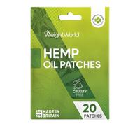 WeightWorld Patchs Corps à l’Huile de Graines de Chanvre - 20 Patchs