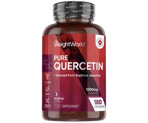WeightWorld Quercétine Pure 1000 mg 180 Gélules
