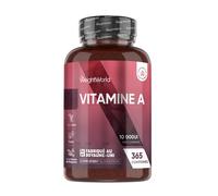 WeightWorld Vitamin A 10000 IE Hochdosiert / Vitamine A 10000 UI (365 Comprimés)