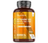 WeightWorld Vitamine B12 1000 µg - 400 comprimés à croquer