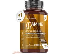 Weightworld - Vitamine B12 Methylcobalamine - Vegan 1000mcg Haute Dose