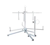 WEIGR Dérouleur de tuyau pour chauffage au sol 600 m - Dérouleur de tuyaux de chauffage au sol max. 300 kg pour tuyau PEX, PERT, AL/PEX, dérouleur de câble