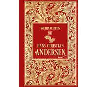 Weihnachten mit Hans Christian Andersen: Leinen mit Goldprägung