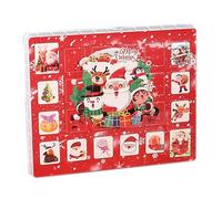 Weihnachts-Adventskalender-Bracelet,Adventskalender-Armbänder Für Mädchen | 24-Tage-Weihnachts-Charm-Bramband Für,Schmuckherstellungsset, Armbänder, Ornement, Kinderurlaub, Für Mädchen,