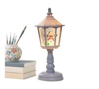 Weihnachts-Schneekugellaterne | Festliches LED-Glitzerlicht | Vintage-Wasserlaterne | Für Die Weihnachtsdekoration zu Hause, im Büro, Esszimmer, Auf, am Kamin, im Eingangsbereich, ALS