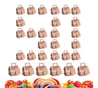 Weihnachtsplätzchenboxe - WeihnachtslWeeckereien Boxen | 50 Stück Bäckereibehälter In Hausform | Party Gastgeschenke Box,Für Kinder Urlaub Zuhause Schule Büro Süßigkeiten Schokolade Kekse Partyzubehör