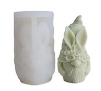 Weihnachtswichtel Silikonform - Gnom Kerzenform, Silikon Flexibel Robust, Kreatives DIY Zubehör | Kerzen Mould Für Handmade Dekoration Weihnachten Zuhause Basteln Weihnachten Zuhause