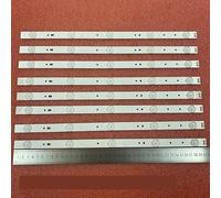 WEIJIAHUIWH Bande LED for T-efunken 43" TLF3000 TF-LED43S27T2 Ph-lco Ph43e60dsgw Ph43e60 P-laroid T-QL43F4PR001 43E6000 RDL430WY RDL430FY(80pcs For 10 TV)