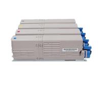 WEIJIAHUIWH Cartouche de Toner 8K, 4 pièces, Compatible avec 810 830 C810 C830 C810dn C830dn C830dtn 44059105