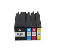 WEIJIAHUIWH Cartouches d'encre de Remplacement 954 954XL, compatibles avec Les imprimantes Off-eJet Pro 8720 8210 8710 8730 7740(1set BK C M Y)