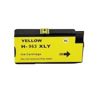 WEIJIAHUIWH Vil-xh 4 Couleurs for Cartouche d'encre à Jet d'encre 963XL 963 for Off-eJet 9010 9015 9020 9022 9025 9012 9018 P-rinter(Yellow)