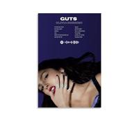 WEIJUNMAOYI Poster de couverture d'album de musique Olivia Rodrigo - Impression sur toile - Décoration murale pour chambre - 30 x 45 cm - Style sans cadre