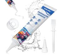 WEILAOK Colle Aquarium, Aquarium Sous L'eau Colle Transparent, Aquarium Sous L'eau Colle Forte, Colle Aquarium, Silicone Aquarium, Mastic Piscine, Waterproof Sealant Bassin, Aquarium Piscine, 120ml