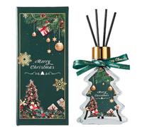WEILAOK Diffuseur Batonnet Noël, Diffuseur Parfum Maison Batonnet, Senteur Maison, Parfum de Gardénia Huiles Essentielles Végétales Lmportées pour une Expérience Parfumée Puriste -(Winds in Noël)