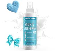 WEILAOK Durcisseur Textile, Amidon pour Rigidifier Tissu, Textile pour Rigidifier Tissu, Transparent Après Séchage, Arts Créatifs pour le Durcissement des Textiles, de la Soie, Sculpture, 100ml