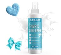WEILAOK Durcisseur Textile, Amidon pour Rigidifier Tissu, Textile pour Rigidifier Tissu, Transparent Après Séchage, Arts Créatifs pour Durcissement des Textiles, Soie, Sculpture, 250ml
