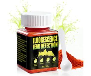 WEILAOK Fluorescéine, Colorant pour Detecter Fuite Eau pour Recherche de Fuite sur Piscine pour la Détection des Fuites dans Les Canalisations D'eaux Usées, Piscines, Plomberie, Toiture et Automobile