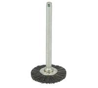 Weiler 26041 Roue miniature 1,9 cm, cheveux rigides, tige 3/32 ", fabriqué aux États-Unis