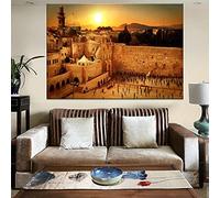 weiling Mur des lamentations israël jérusalem affiche toile mur Art photo salon décor à la maison chambre Art-70x105cmx1 pièces sans cadre