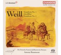 Weill, K. – Symphony No.1 & 2 / Quodlibet – SACD/CD hybride – Import – NAXOS