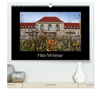 Weimar (hochwertiger Premium Wandkalender 2026 DIN A2 quer), Kunstdruck in Hochglanz: Kulturstadt Weimar