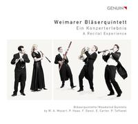Weimarer Bläserquintett : Quintettes À Bois de Mozart, Haas, Danzi, Carter, Taffanel