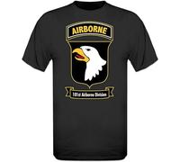 WEIMEIDA Airborne 101St Division T Shirt Mens Man Black S