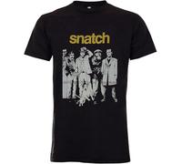 WEIMEIDA Brad Pitt Snatch Film Movie Men's T-Shirt Black M