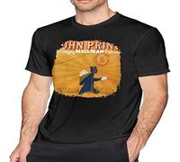 WEIMEIDA John Prine The Singing Mailman Delivers Mens Comfortable Tshirt Black S