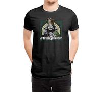 WEIMEIDA Mens Green Eyes Matter Big Trouble in Little China T-Shirt Black L
