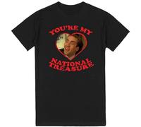 WEIMEIDA Men's You're My National Treasure (Dark) T Shirt Black L