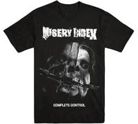 WEIMEIDA Misery Index Shirt Misery Index Complete Control Balck T-Shirt Mens Man Black XL