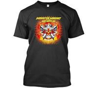 WEIMEIDA Monster Magnet God Says No American T-Shirt Mens Man Black S