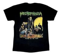 WEIMEIDA Necrophagia Season of The Dead'87 Death Possessed Morbid T-Shirt Mens Man Black M