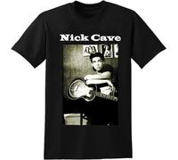 WEIMEIDA Nick Cave Photo Bad Seeds Grinderman The Birthday Party Mens T-Shirt Black S