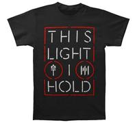 WEIMEIDA Rumin Men's Memphis May Fire Men's This Light I Hold Torch T-Shirt Black 3XL