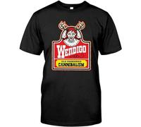 WEIMEIDA T-Shirts Wendigo Shirt Old Fashioned Cannibalism T-Shirt Gift Mens Man Black XXL